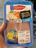 Mängden socker i Filet de poulet l’extra tendre