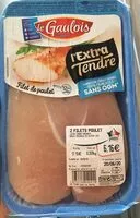 Mängden socker i Filet de poulet "L'extra tendre"