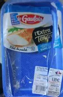 Mängden socker i Extra tendre filet de poulet