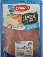 Mängden socker i Filet de poulet l'extra Tendre