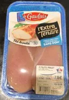 Mängden socker i Filet de poulet extra tendre