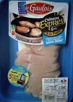 Mängden socker i Filet de poulet