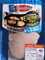 Mängden socker i filet tranché de poulet cuisson express 5 min à la poêle