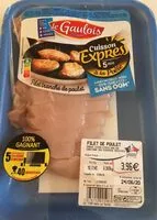 Mängden socker i Filet tranché de poulet