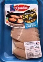 Mängden socker i Filet Tranché de Poulet