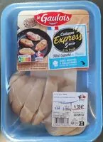 Mängden socker i Filet tranché de poulet