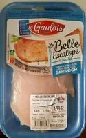 Mängden socker i Escalope de poulet