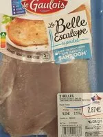 Mängden socker i Escalope de Poulet