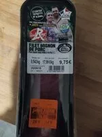 Mängden socker i Filet mignon de porc