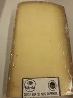 Mängden socker i Compte aop 18 mois d'affinage