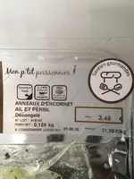 Mängden socker i Anneaux d'encornet ail et persil