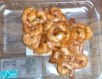 Mängden socker i Queues de crevettes décortiquées