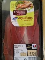 Mängden socker i Aiguillettes de canard