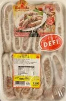 Mängden socker i Saucisse de poulet