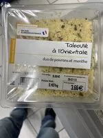Mängden socker i Taboulé à l’orientale