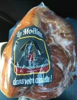 Mängden socker i 1/4 jambon cuit supérieur fumé dans le haut-doubs