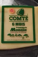 Mängden socker i Comté 6 mois