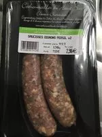 Mängden socker i Saucisses oignons persil