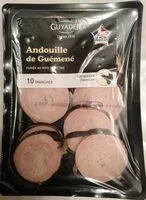 Mängden socker i Andouille de Guéméné