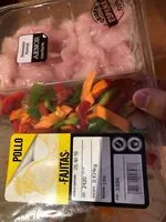 Mängden socker i Pollo fajitas