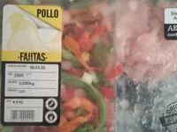 Mängden socker i Fajitas de pollo