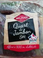 Mängden socker i Quart de jambon sec entier