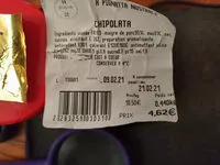 Mängden socker i à pignata nustrale. chipolatas