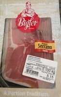 Mängden socker i Jambon Serrano