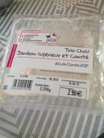 Mängden socker i Trio chou jambon et comté