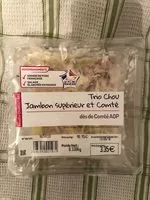 Mängden socker i Trio Chou Jambon Supérieur et Comté