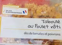 Mängden socker i Taboulé au poulet rôti