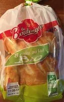 Mängden socker i Pains au lait