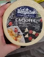 Mängden socker i Caciotta senza lattosio