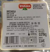 Mängden socker i Bresaola