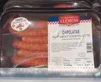 Mängden socker i Chipolatas piment d'espelette