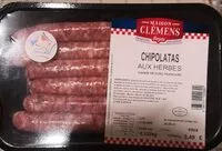 Mängden socker i Chipolatas aux herbes