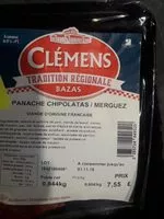 Mängden socker i Panache chipolatas merguez