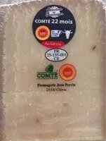 Mängden socker i Comté 22 mois