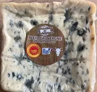 Mängden socker i Bleu d’Auvergne