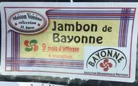 Mängden socker i Jambon de Bayonne