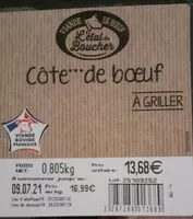 Mängden socker i Côte de bœuf
