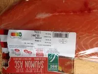 Mängden socker i Filet de Saumon ASC