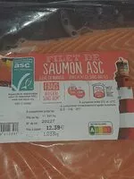 Mängden socker i Filet de saumon  ACS