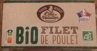 Mängden socker i Bio filet de poulet
