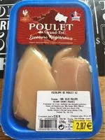 Mängden socker i Escalope de poulet