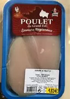 Mängden socker i escalope de poulet