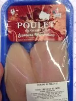 Mängden socker i Escalope de poulet du grand est