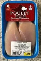 Mängden socker i escalope de poulet