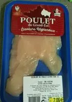 Mängden socker i Escalope de poulet extra fine