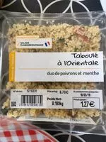 Mängden socker i Taboulé à l'orientale